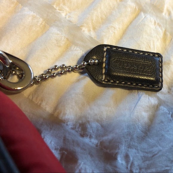 Coach Red Fabric/Leather Handbag E042-4291 - Picture 7 of 7